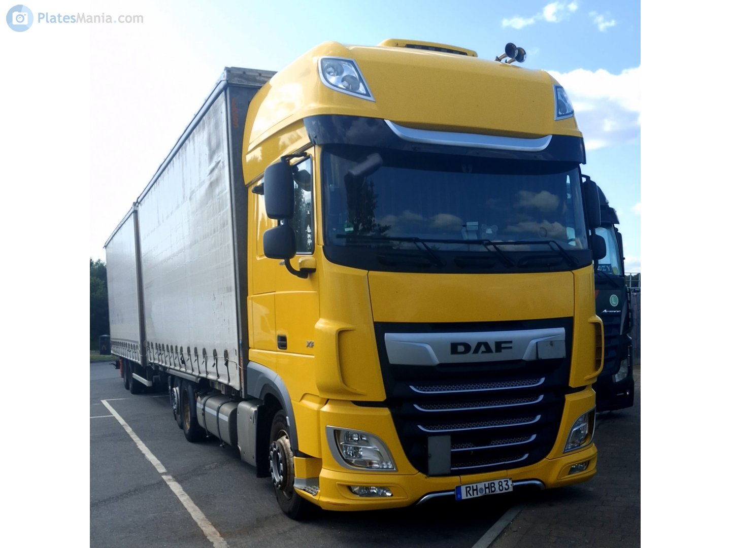 RH HB 83, DAF XF 4th gen, facelift, 2017–