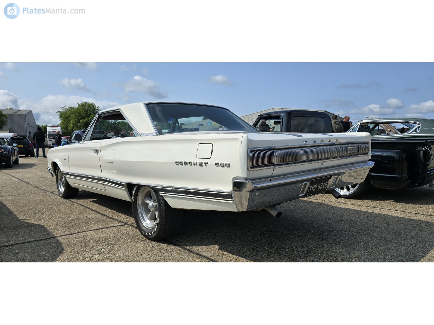 YHR834E, Dodge Coronet 5th gen 1968 2-door Coupé (21; B-body), 3rd facelift, 1967–1968