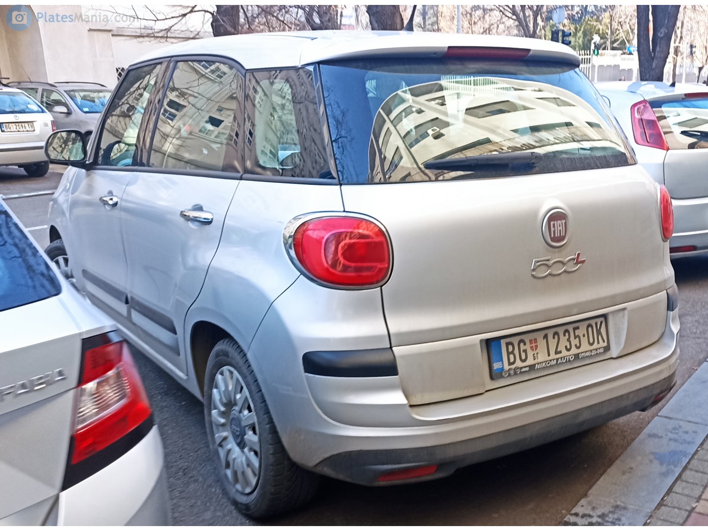 BG 1235-OK, FIAT 500L 1st gen Hatch (330), facelift, 2017–2020