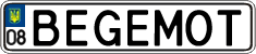 License plate Ukraine, Vanity Plates