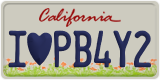 California, Vanity Plates