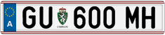 License plate of Austria, Regular plates