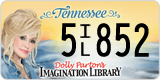 Tennessee, Specialty plates (AB 1234 / 1234 AB / 1AB 234 / 12 AB 34)