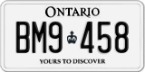 Ontario, PRP, Truck, Bus (AB1-234)
