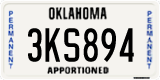 Oklahoma, Apportioned (1AB234)