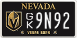 Nevada, Specialty plates (AB XXXX)