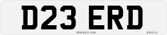 License plate of the United Kingdom, 1983 year system