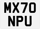 License plate of the United Kingdom, 2001 year system