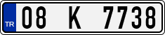 License plate of Turkey, Regular plates