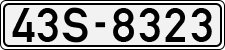 License plate of Vietnam, Cars