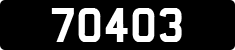 License plate of Guernsey, Regular plates