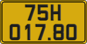 License plate of Vietnam, Commercial vehicles
