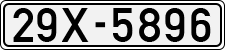 License plate of Vietnam, Cars