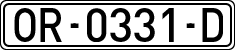 License plates of Spain, 1971 year series