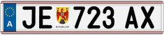 License plate of Austria, Regular plates