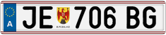 License plate of Austria, Regular plates