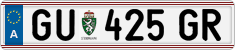 License plate of Austria, Regular plates