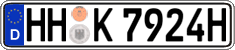 German license plate, Plates for oldtimers (type 