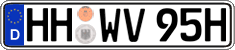 German license plate, Plates for oldtimers (type 