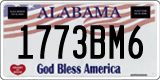 Alabama, God Bless America (1234AB5)