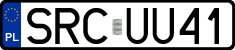 License plates of Poland, Regular car plates