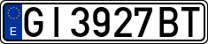 License plates of Spain, 1971 year series