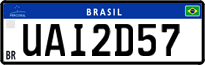 License plate of Brazil, Private owners (Mercosul)