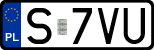 License plates of Poland, Regular car plates