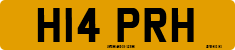License plate of the United Kingdom, 1983 year system