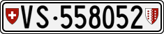 License plate of Switzerland, Cars