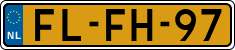 License plate of the Netherlands, Cars