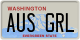 Washington, Vanity Plates