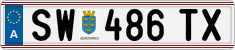 License plate of Austria, Regular plates