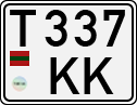 Non-recognized and partially recognized states, Transnistria (cars)