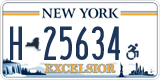 New York, Vehicles for disabled persons (H-12345)