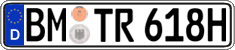 German license plate, Plates for oldtimers (type 