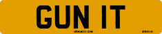 License plate of the United Kingdom, 1963 year system