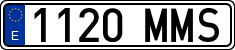 License plates of Spain, Ordinary (2000)