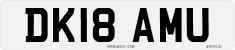 License plate of the United Kingdom, 2001 year system