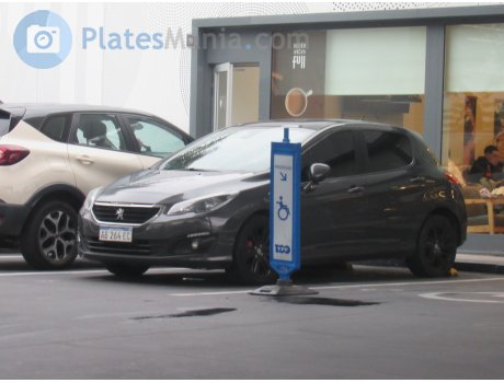 AB 264 EC, Peugeot 308