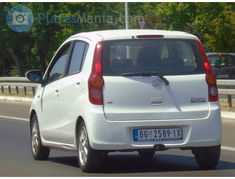 BG 2589-IX, Daihatsu Cuore