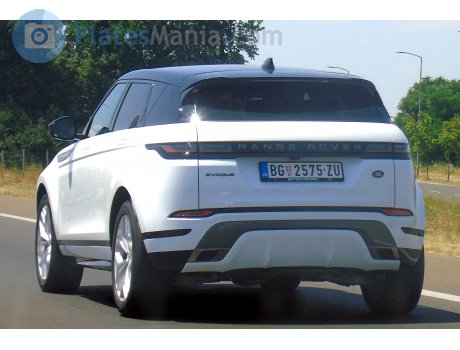BG 2575-ZU, Land Rover Range Rover Evoque
