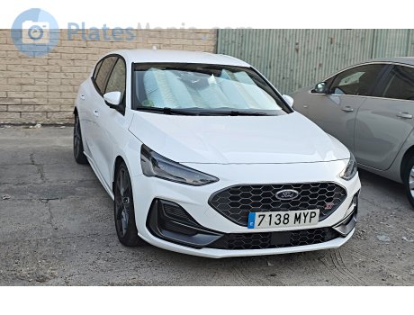 7138 MYP, Ford Focus