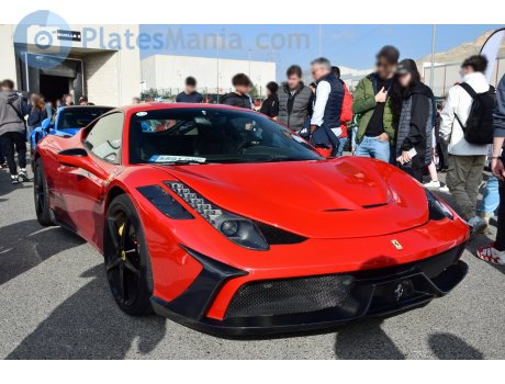 5891 GVC, Ferrari 458