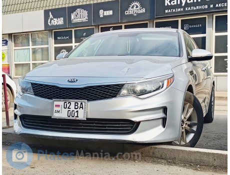 02 BA 001, Kia Optima