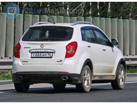 у666ам96, SsangYong (KGM) Actyon