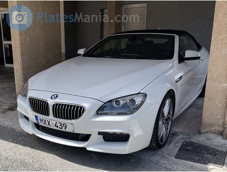 MXX 439, BMW 6 Series