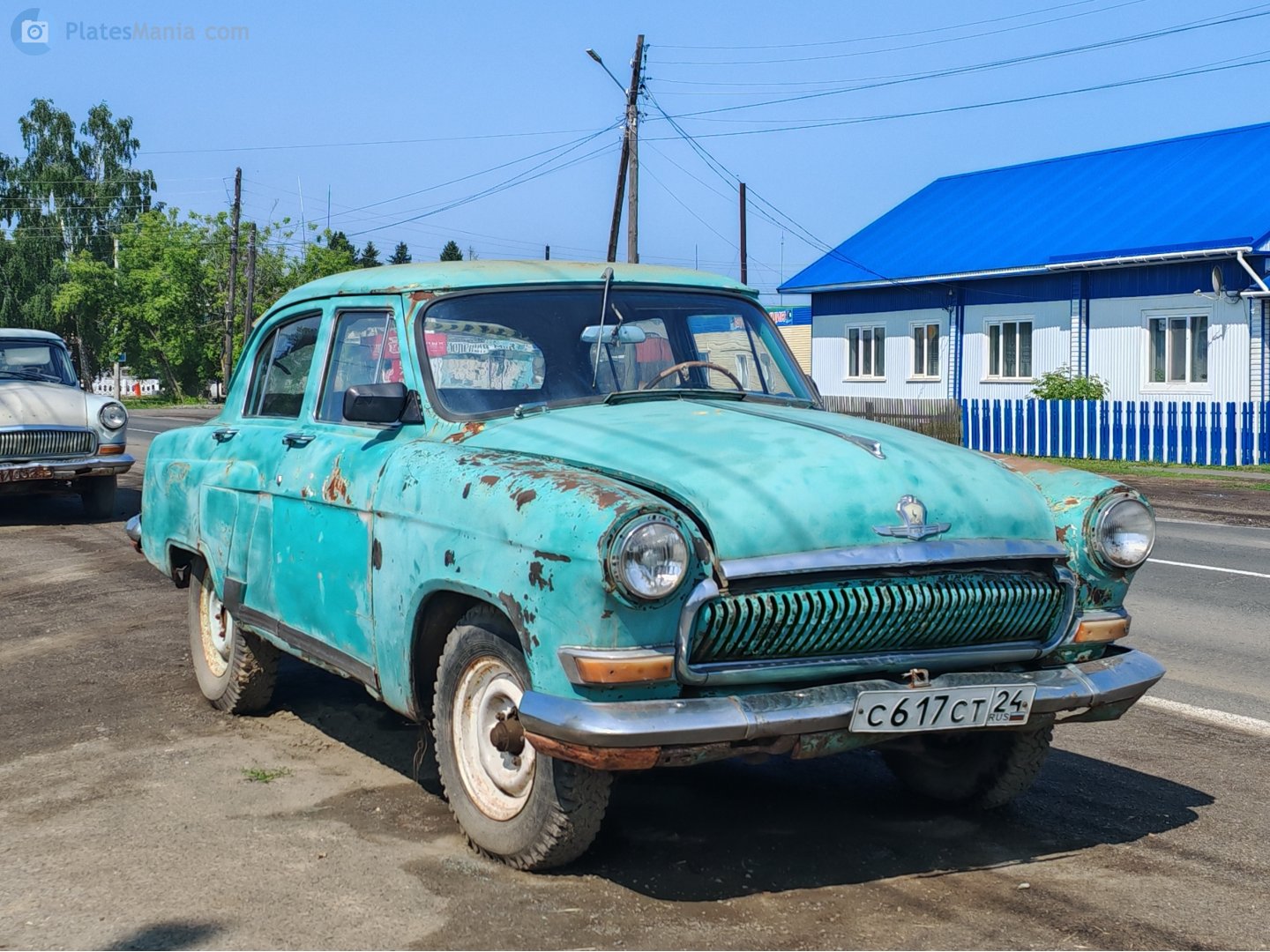 с 617 ст 24, GAZ 21 Волга 3rd series, 1962­–1970