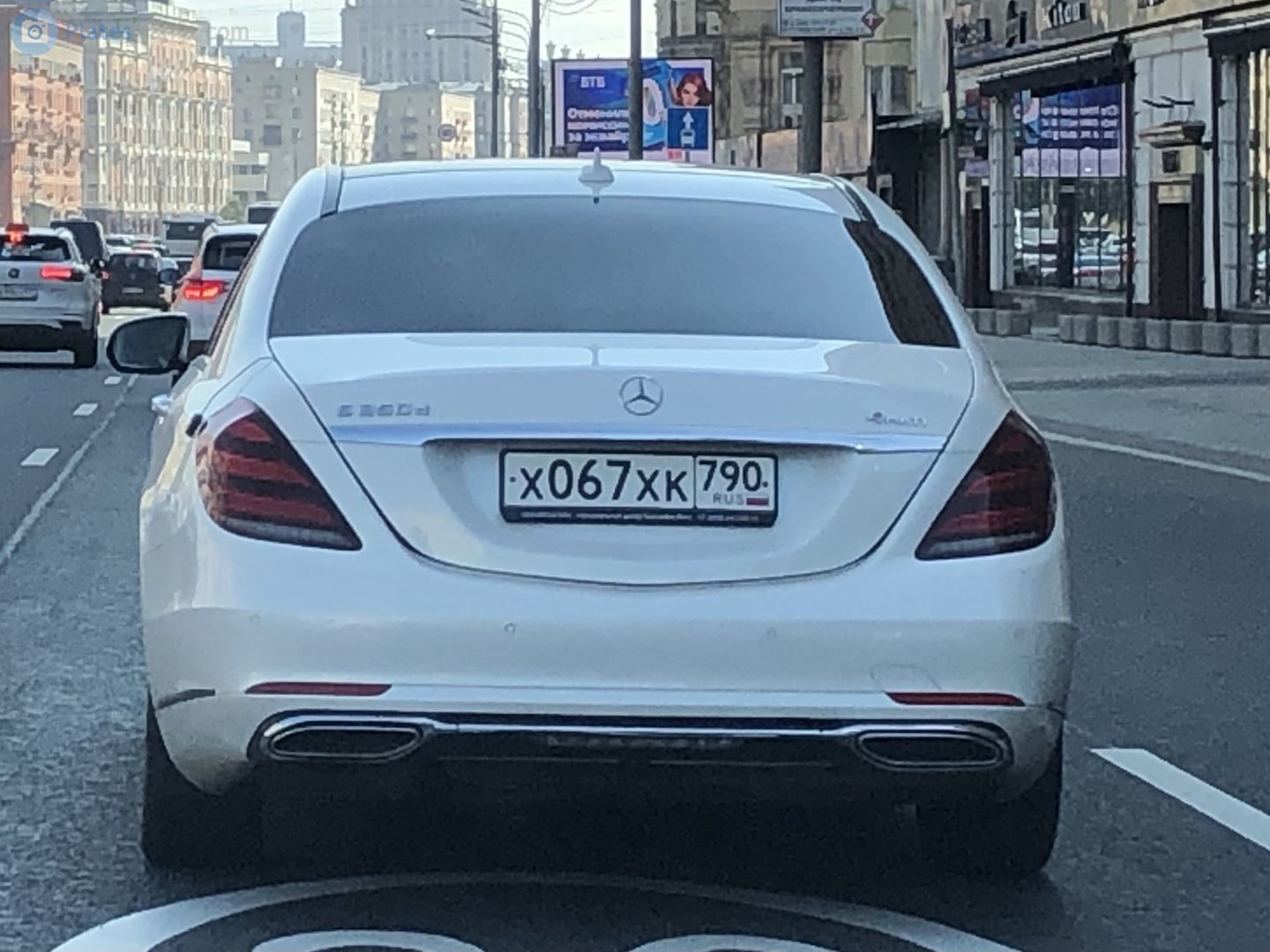 х 067 хк 790, Mercedes-Benz S-Klasse 8th gen Sedan (W222/V222), 2013–2020