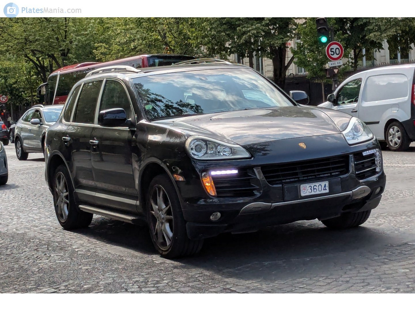 3604, Porsche Cayenne 1st gen (957; 9PA), facelift, 2007–2010